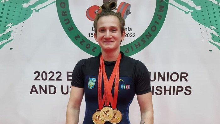 Українська важкоатлетка втретє в кар’єрі стала абсолютною чемпіонкою Європи