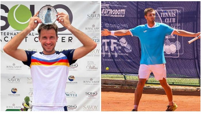 Два украинских теннисиста синхронно в один день выиграли турниры ITF в Египте и Хорватии