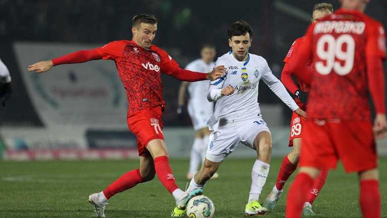 Верес – Динамо / Фото пресс-службы киевлян Верес – Динамо / Фото пресс-службы киевлян