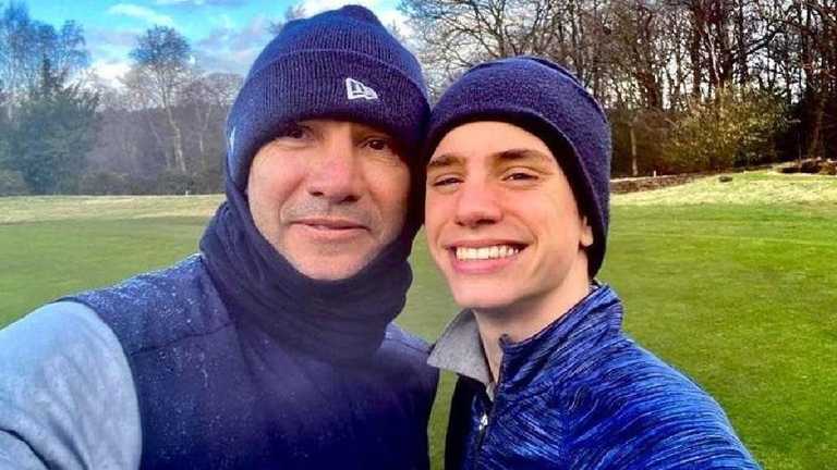 Андрій та Крістіан Шевченки / Фото з соцмереж Андрій та Крістіан Шевченки / Фото з соцмереж