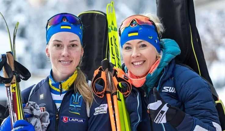 Джима и Дмитренко / Фото: biathlon.com.ua Джима и Дмитренко / Фото: biathlon.com.ua