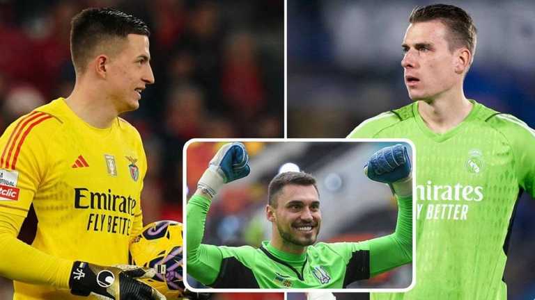 Трубин, Лунин и Бущан / Фотоколлаж из открытых источников Трубин, Лунин и Бущан / Фотоколлаж из открытых источников