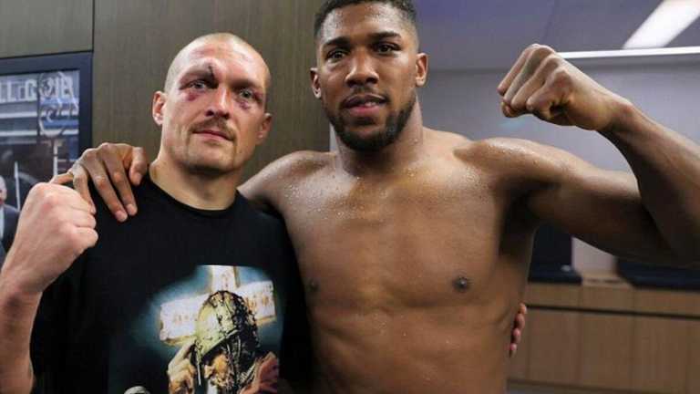 Усик та Джошуа / Фото Sky Sports Усик та Джошуа / Фото Sky Sports