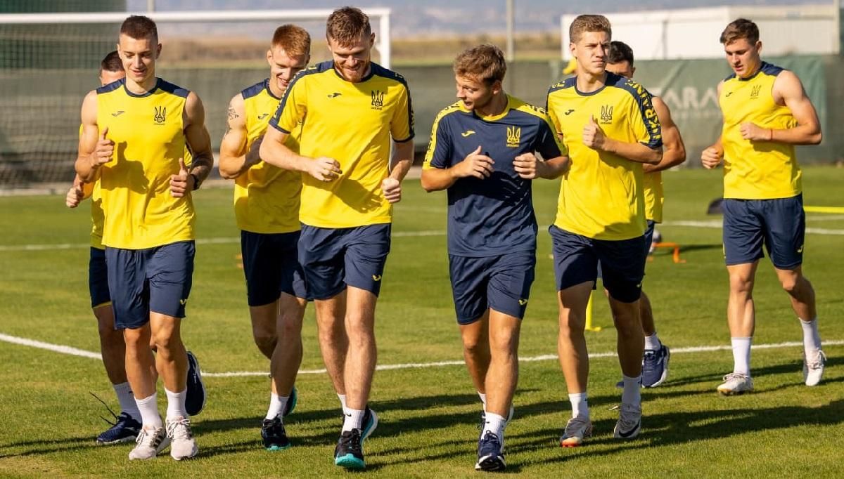 Молодежная сборная Украины / Фото УАФ