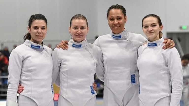 Жіноча збірна України з фехтування на шпагах / фото PHOTOPAVIA Жіноча збірна України з фехтування на шпагах / фото PHOTOPAVIA