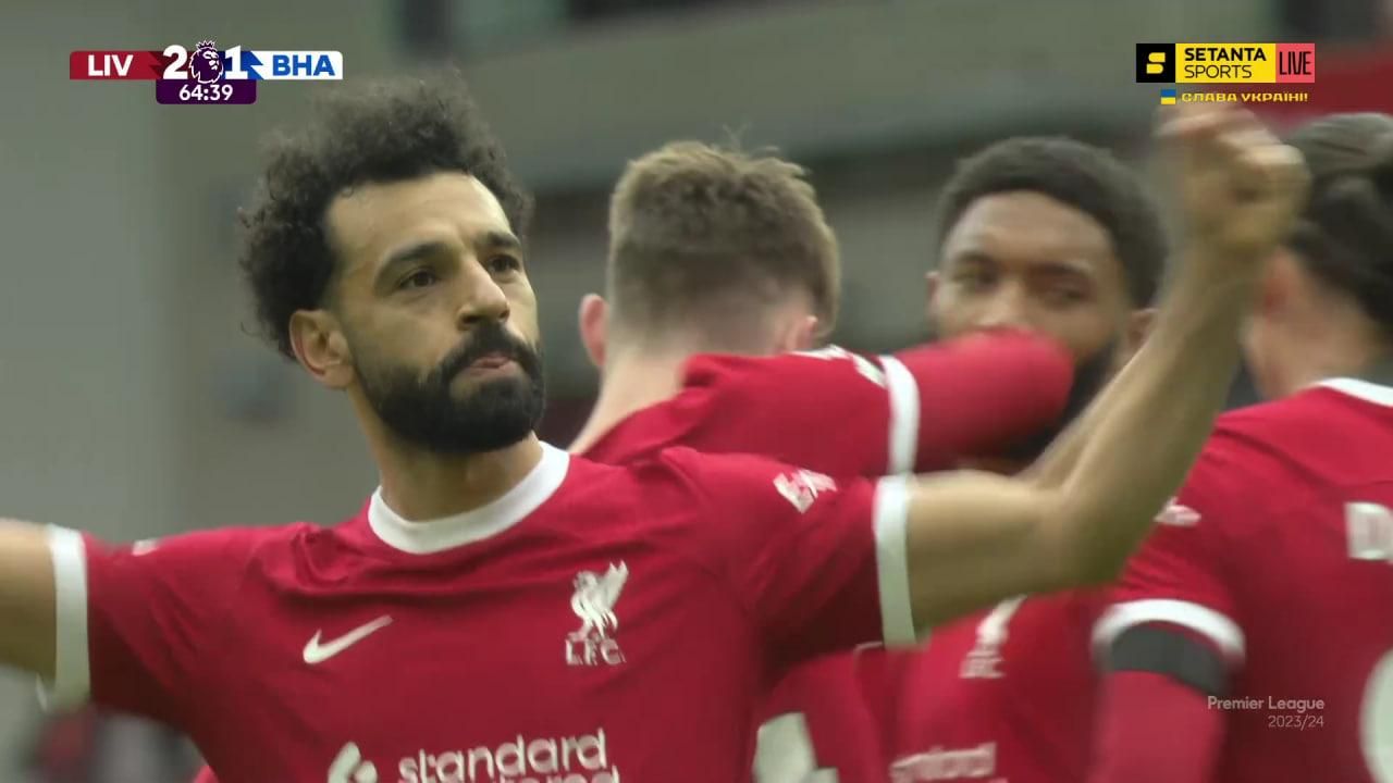 Ливерпуль - Брайтон / скриншот трансляции