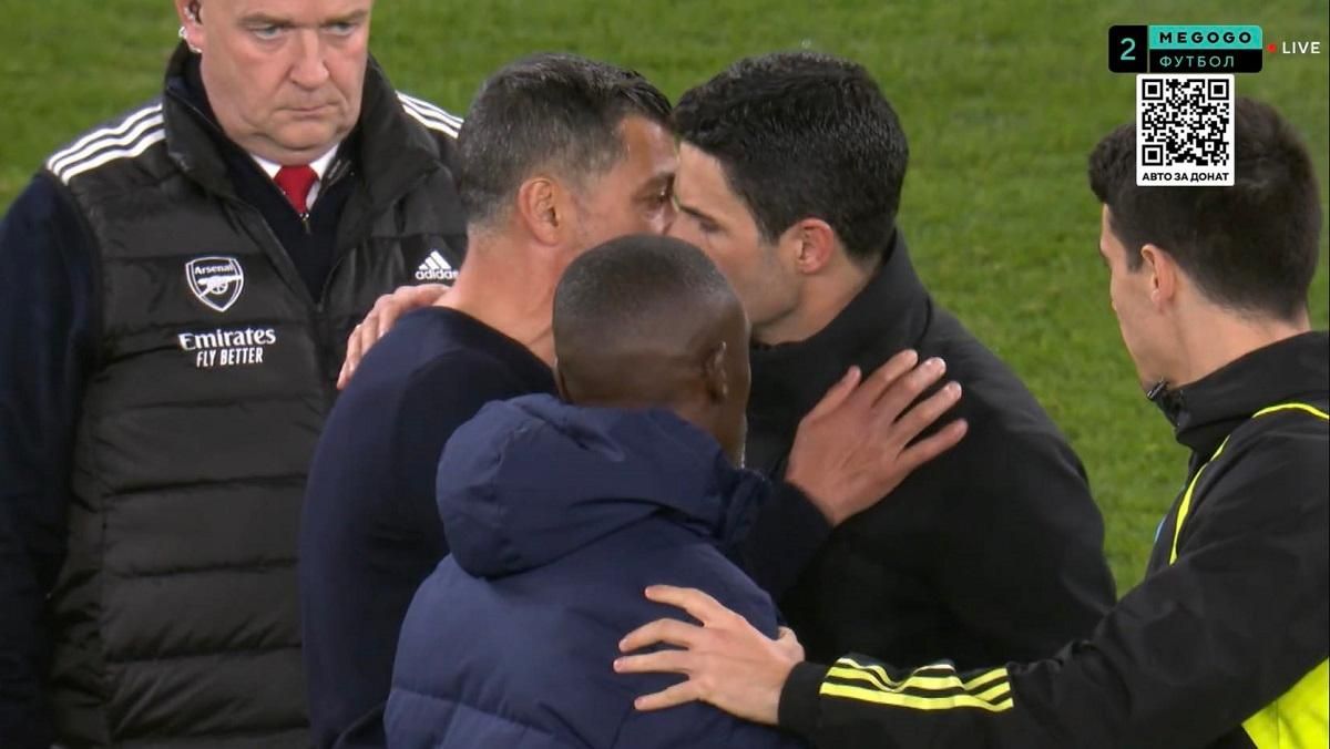 Консейсау і Артета / Скріншот з трансляції