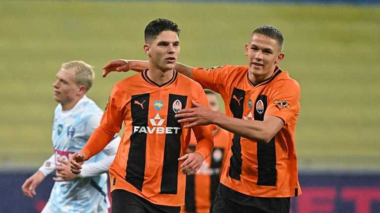 Георгий Судаков и Даниил Сикан / Фото: ФК Шахтер Георгий Судаков и Даниил Сикан / Фото: ФК Шахтер