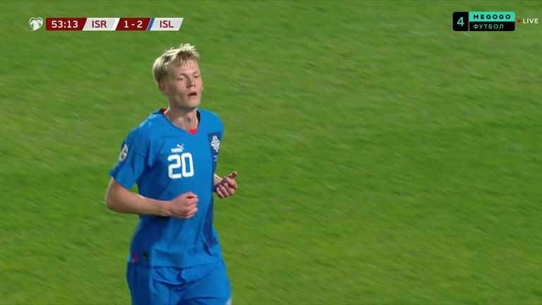 Израиль - Исландия / скриншот трансляции Израиль - Исландия / скриншот трансляции