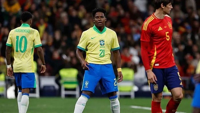 Эндрику хватило пяти минут для гола на "Бернабеу" – Бразилия разыграла яркую ничью с Испанией с тремя пенальти