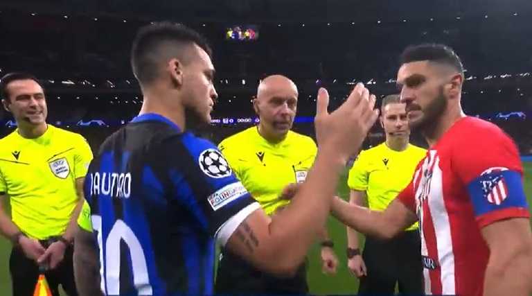 Атлетико – Интер – 2:1 / Стоп-кадр из видео Атлетико – Интер – 2:1 / Стоп-кадр из видео