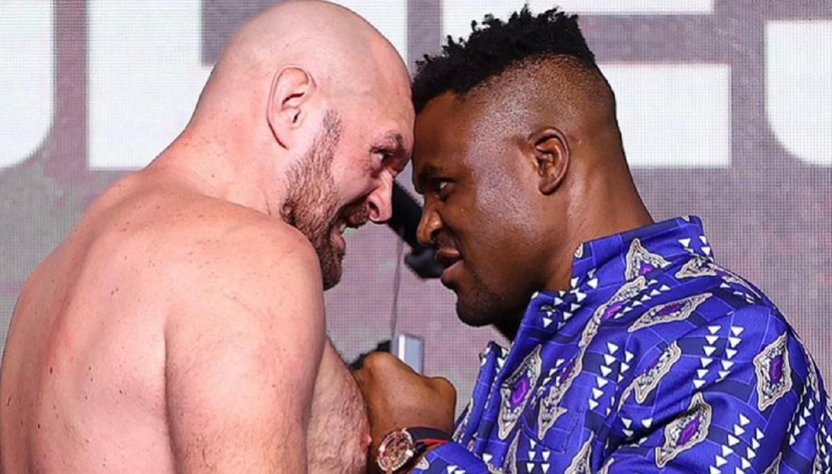 Тайсон Ф'юрі і Френсіс Нганну / Фото з instagram.com/tysonfury