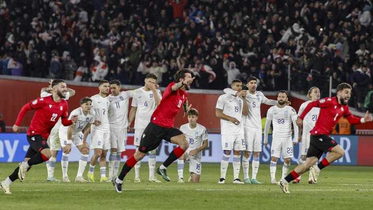Грузия победила Грецию в серии пенальти / Фото EFE