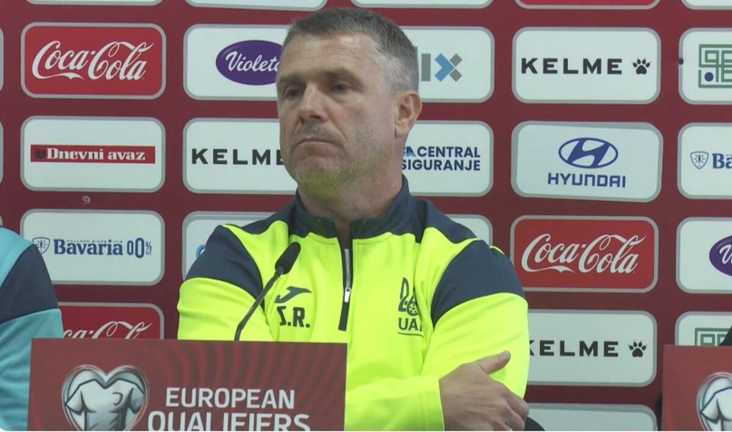 Сергій Ребров / Скріншот з відео Сергій Ребров / Скріншот з відео