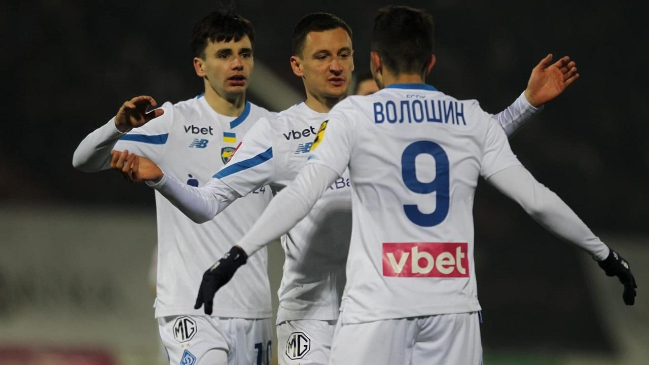 Верес – Динамо / Фото пресс-службы киевлян Верес – Динамо / Фото пресс-службы киевлян