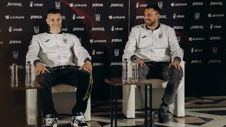 Владимир Бражко и Георгий Бущан / УАФ Владимир Бражко и Георгий Бущан / УАФ