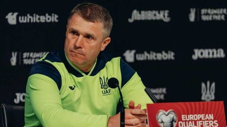 Сергій Ребров / фото УАФ Сергій Ребров / фото УАФ