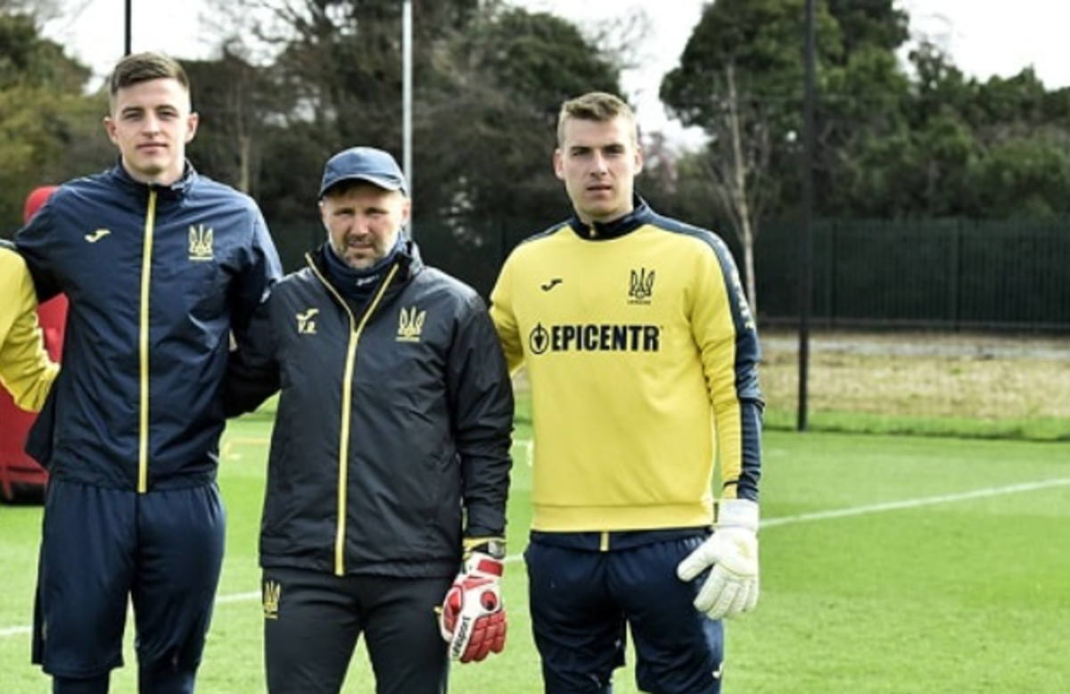 Трубін та Лунін в складі збірної України / Фото УАФ