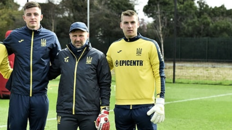 Трубин и Лунин в составе сборной Украины / Фото УАФ Трубин и Лунин в составе сборной Украины / Фото УАФ