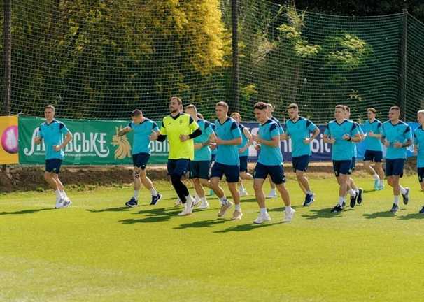 Тренировка сборной Украины / фото УАФ Тренировка сборной Украины / фото УАФ