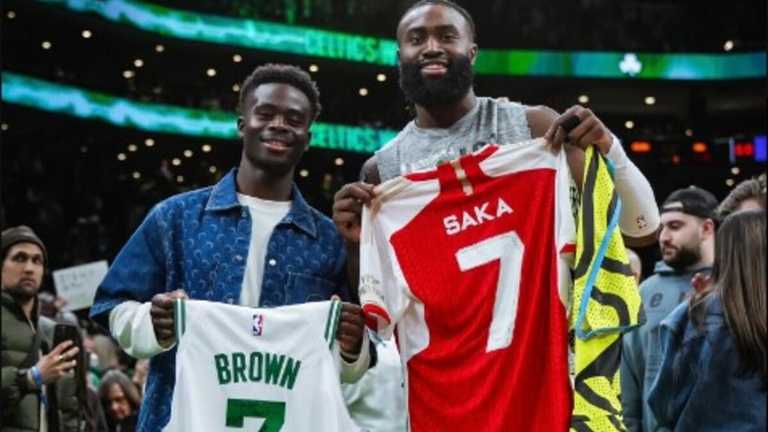 Сака на матчі Бостона / Фото БК Бостон Сака на матчі Бостона / Фото БК Бостон