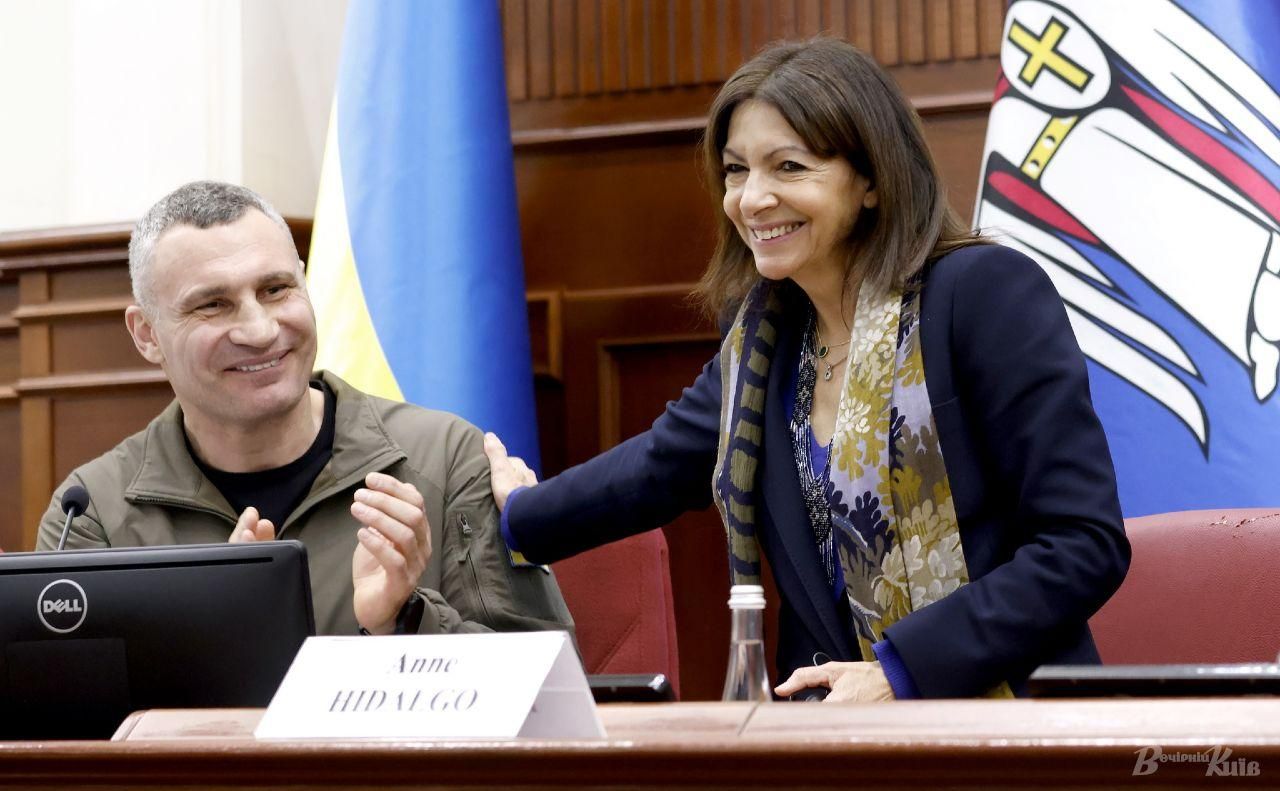 Анн Ідальго та Віталій Кличко / Фото з відкритих джерел