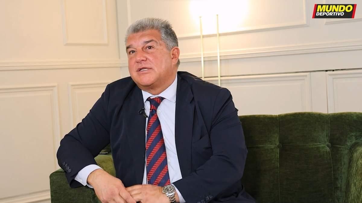 Жоан Лапорта / Скріншот з відео