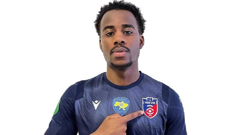 Джордж Льюїс / Фото: ФК Звягель Джордж Льюїс / Фото: ФК Звягель