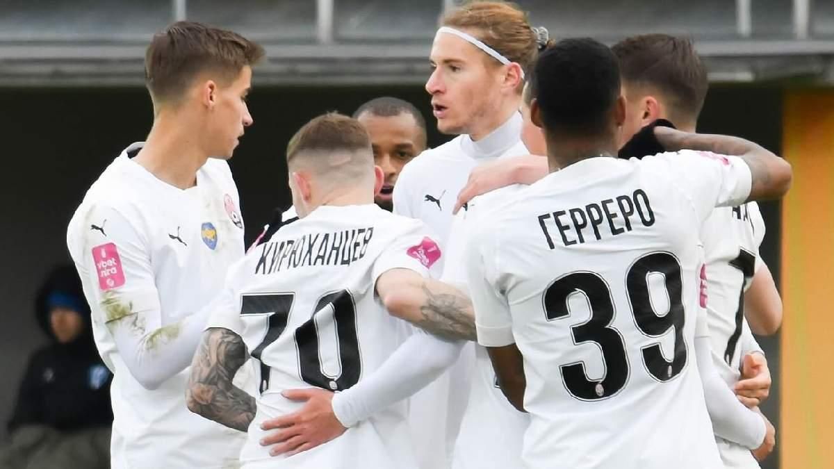 Игроки Зари / Фото луганского клуба