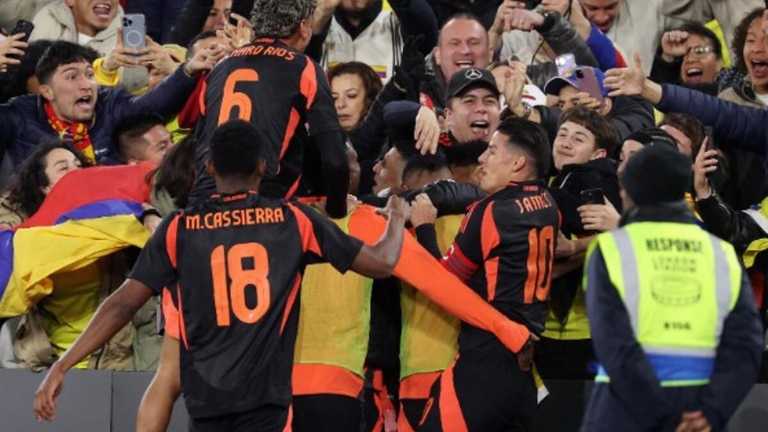 Гравці Колумбії святкують гол / Фото з відкритих джерел Гравці Колумбії святкують гол / Фото з відкритих джерел