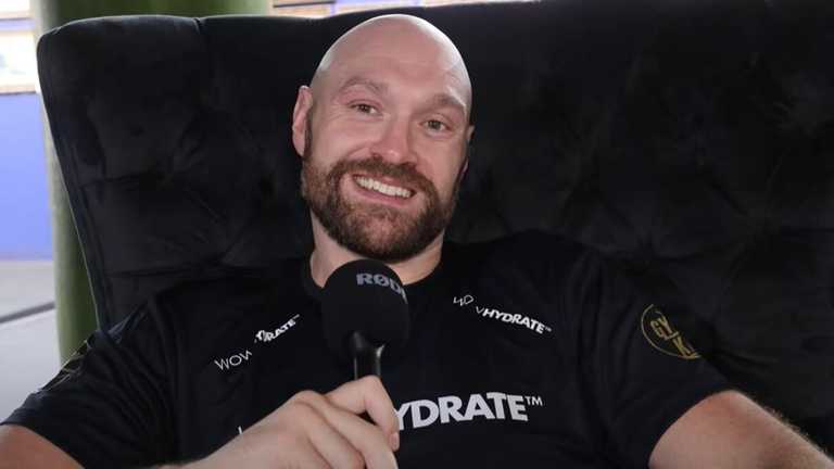 Тайсон Ф'юрі / Скріншот з відео Тайсон Ф'юрі / Скріншот з відео