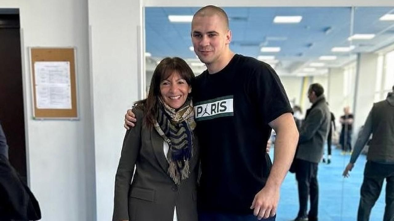 Анн Ідальго на олімпійській базі боксерської збірної України / Фото: ФБУ