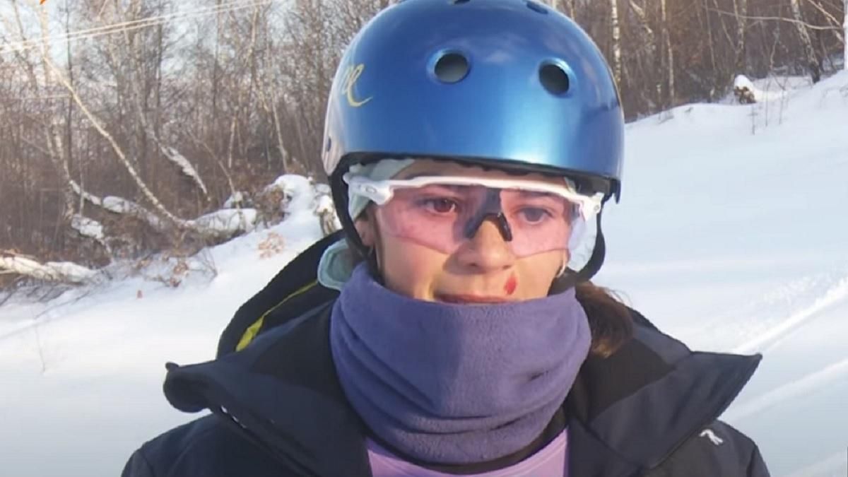 Ангеліна Брикіна / Скріншот з відео Ангеліна Брикіна / Скріншот з відео