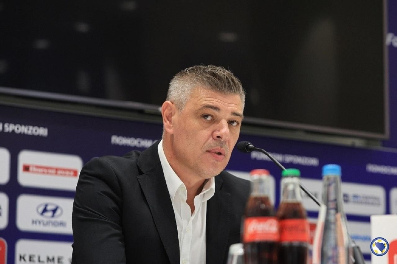 Саво Милошевич / Фото: пресс-служба сборной Боснии и Герцеговины