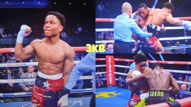 Флойд Скофілд – Естері Суеро / Колаж з відкритих джерел Флойд Скофілд – Естері Суеро / Колаж з відкритих джерел