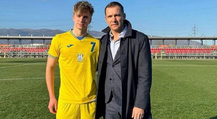 Тренер сборной Украины озвучил сильные стороны Шевченко-младшего: "Потенциал у него есть"