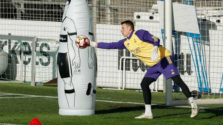 Андрій Лунін / Фото EFE Андрій Лунін / Фото EFE