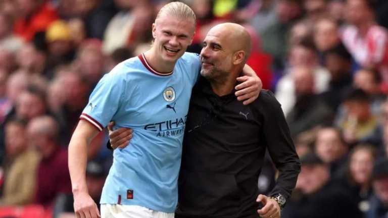 Холанд и Гвардиола / Imago Images Холанд и Гвардиола / Imago Images