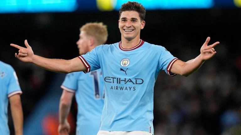 Хулиан Альварес / фото EFE Хулиан Альварес / фото EFE