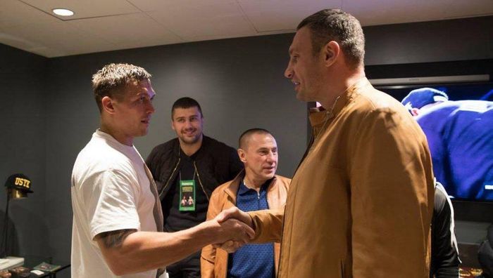 Усик - Фьюри: Кличко поделился с "Цыганским королем" шуточным рецептом победы над украинцем