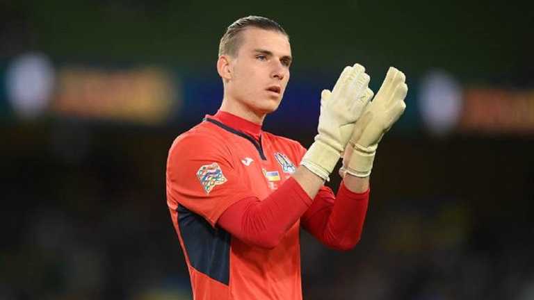 Андрей Лунин / Фото: УАФ Андрей Лунин / Фото: УАФ