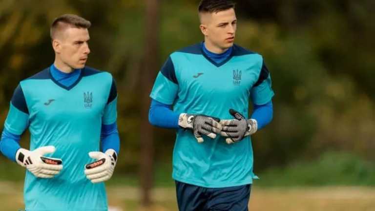 Трубин и Лунин / фото УАФ Трубин и Лунин / фото УАФ