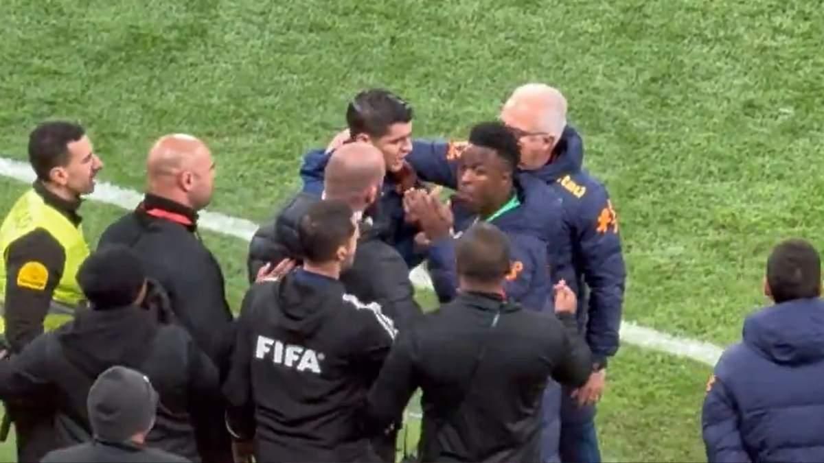 Момент конфлікту / Скріншот з трансляції