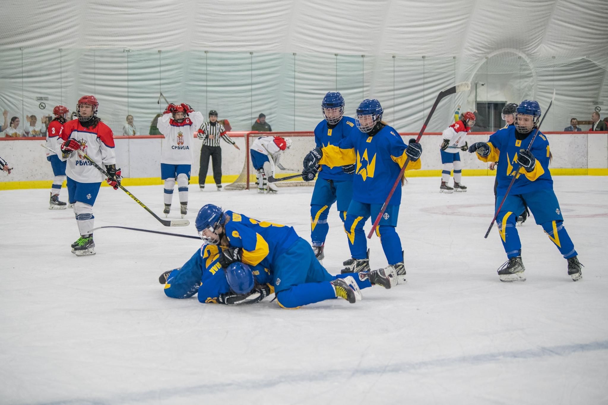 Жіноча збірна України з хокею / Фото ФХУ