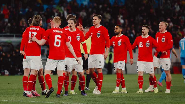 Гравці збірної Австрії / Фото ÖFB Гравці збірної Австрії / Фото ÖFB