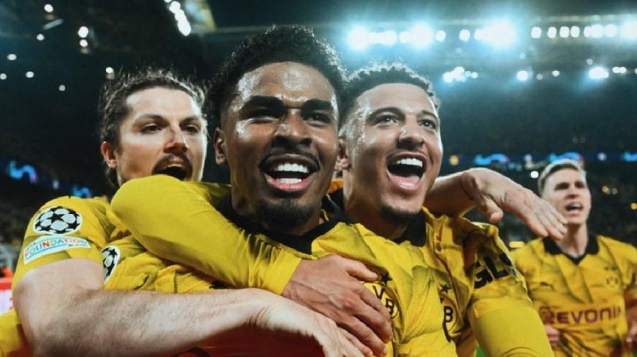 Борусія Дортмунд – Атлетіко / Скриншот трансляції