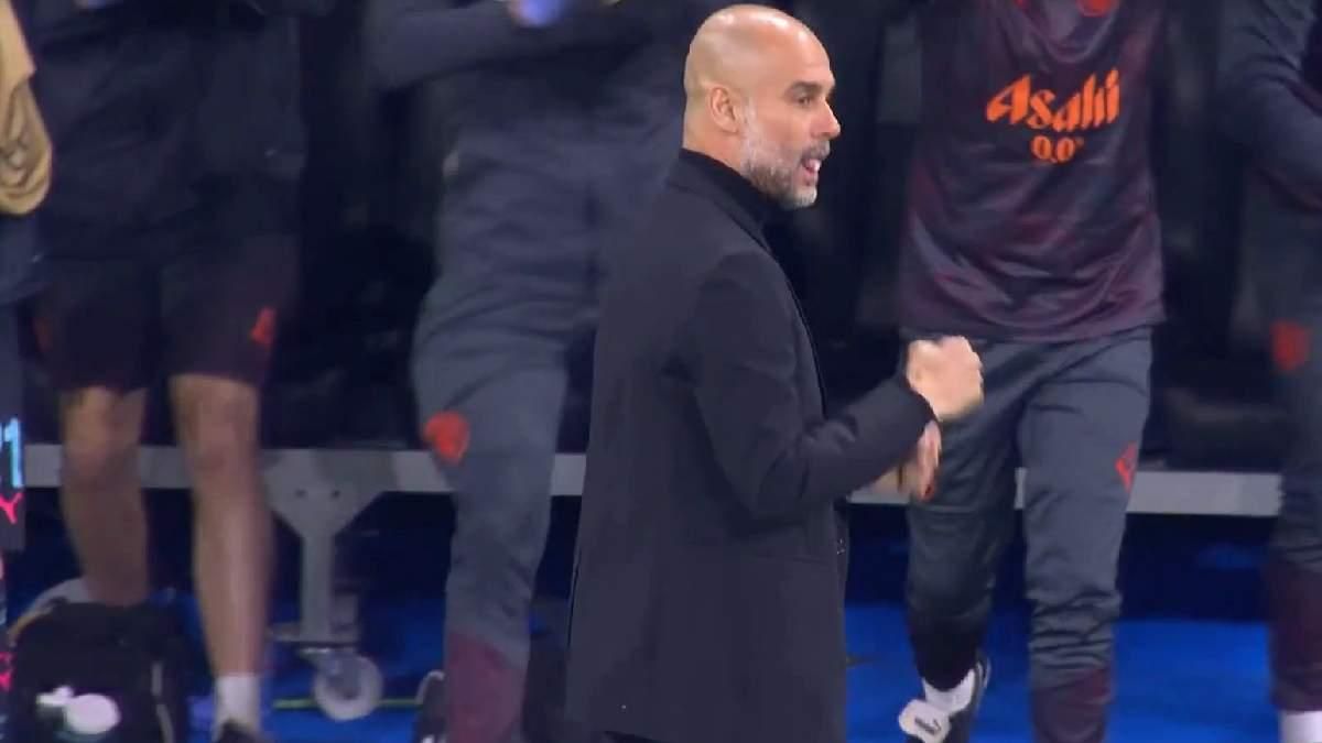 Хосеп Гвардиола / Скриншот трансляции