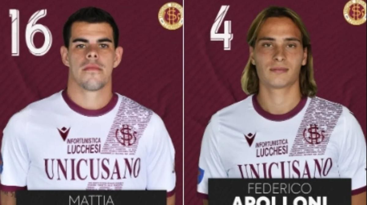 Маттіа Лукареллі та Федеріко Аполлоні / Фото EFE