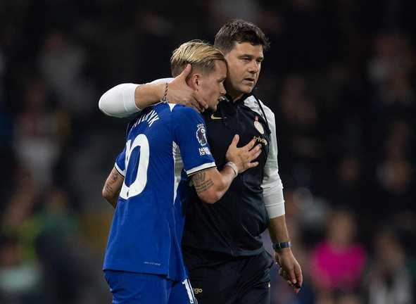 Михайло Мудрик і Маурісіо Почеттіно / Фото: Getty Images Михайло Мудрик і Маурісіо Почеттіно / Фото: Getty Images