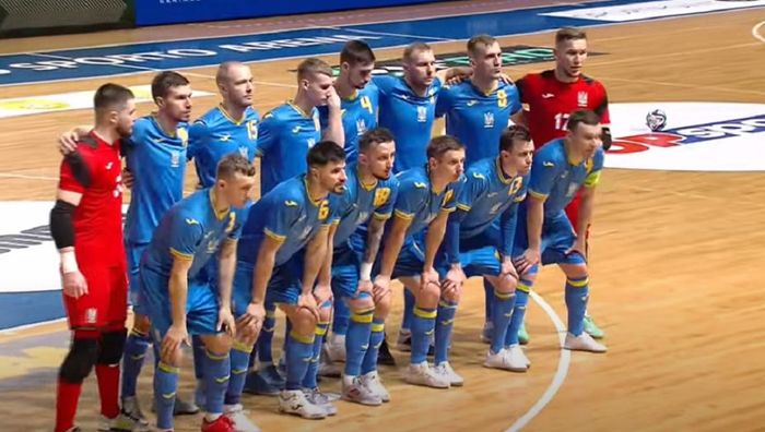 Сборная Украины по футзалу сокрушила хозяев на старте международного турнира в Литве